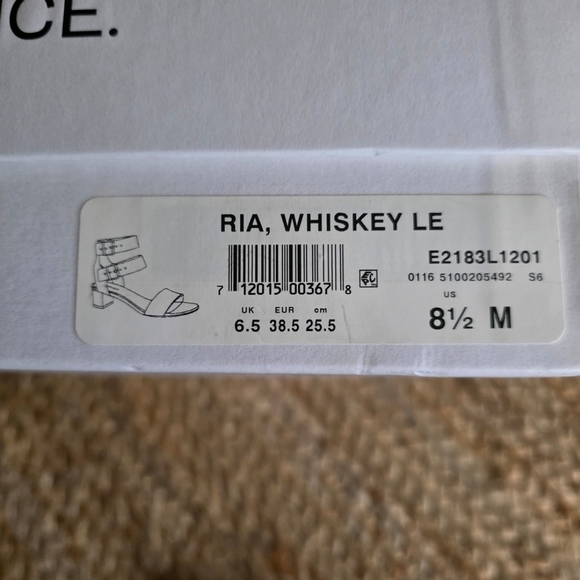 Vince | Women's Brown Leather Buckle Sandals 8.5 - Picture 7 of 8